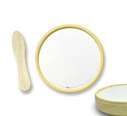 Zeige Details für Deckel aus Pappe für Becher i-110 | i-135, creme Bild von Deckel aus Pappe für Becher i-110 | i-135, creme